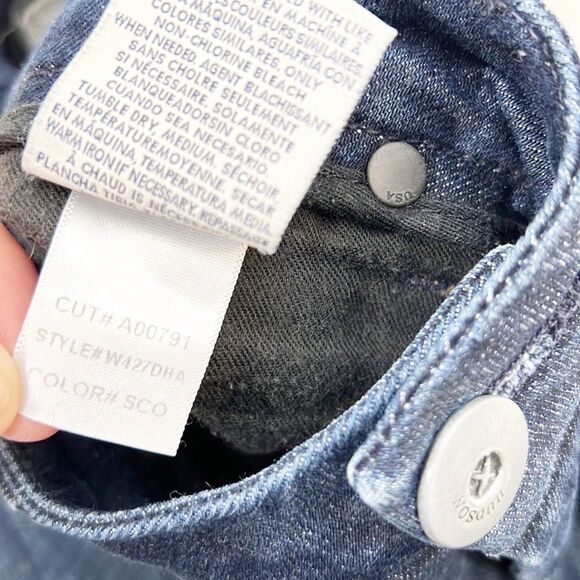 Hudson Jeans Skinny jeans with whiskering in excellent condition in a size 26 - Picture 9 of 11